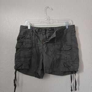 Zara Charcoal Women's Cargo Shorts